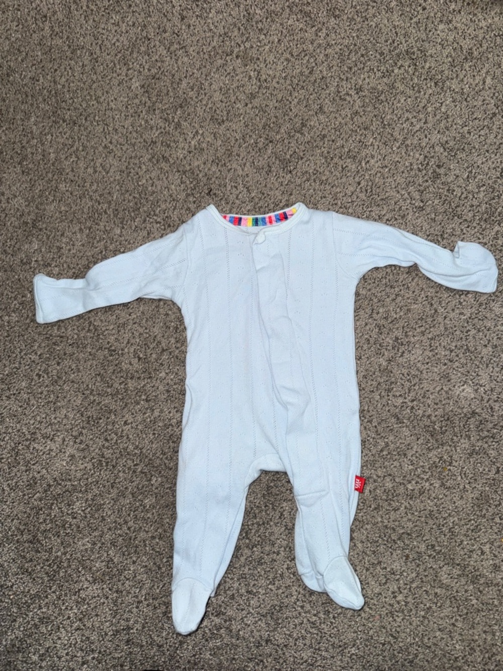 Magnetic Me Light Blue Footed One-Piece